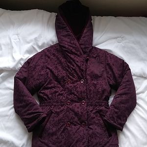 ❄️Rothschild Purple Winter Jacket w/ Hood